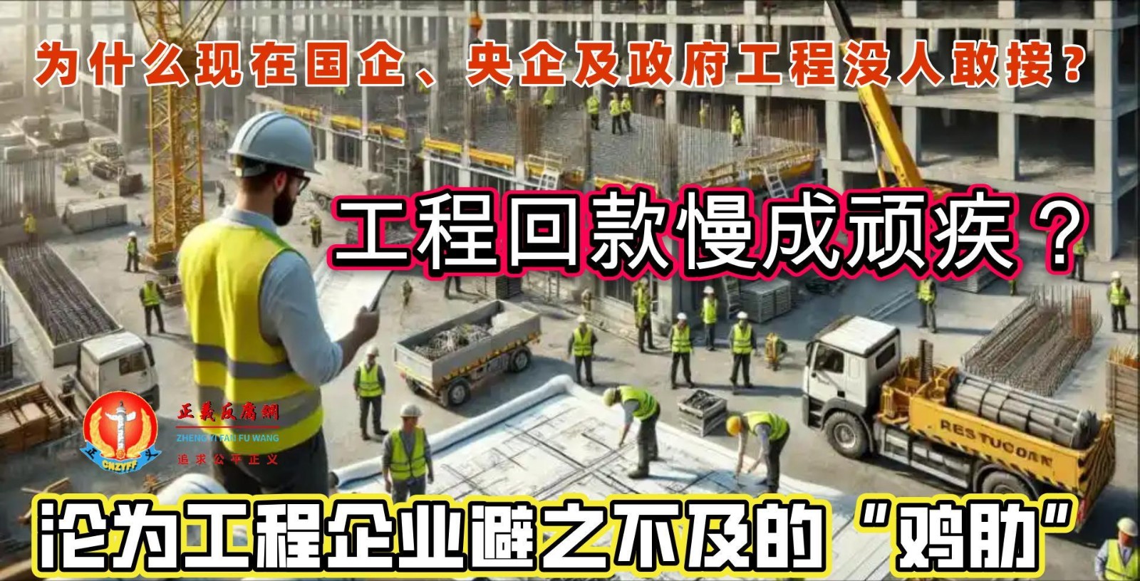 为什么现在国企、央企及政府牵头工程项目没人敢接?,如今却因高额垫资、工程回款慢成顽疾?沦为工程企业避之不及的“鸡肋”。.jpg 为什么现在国企、央企及政府牵头工程项目没人敢接?,如今却因高额垫资、工程回款慢成顽疾?沦为工程企业避之不及的“鸡肋”。.jpg